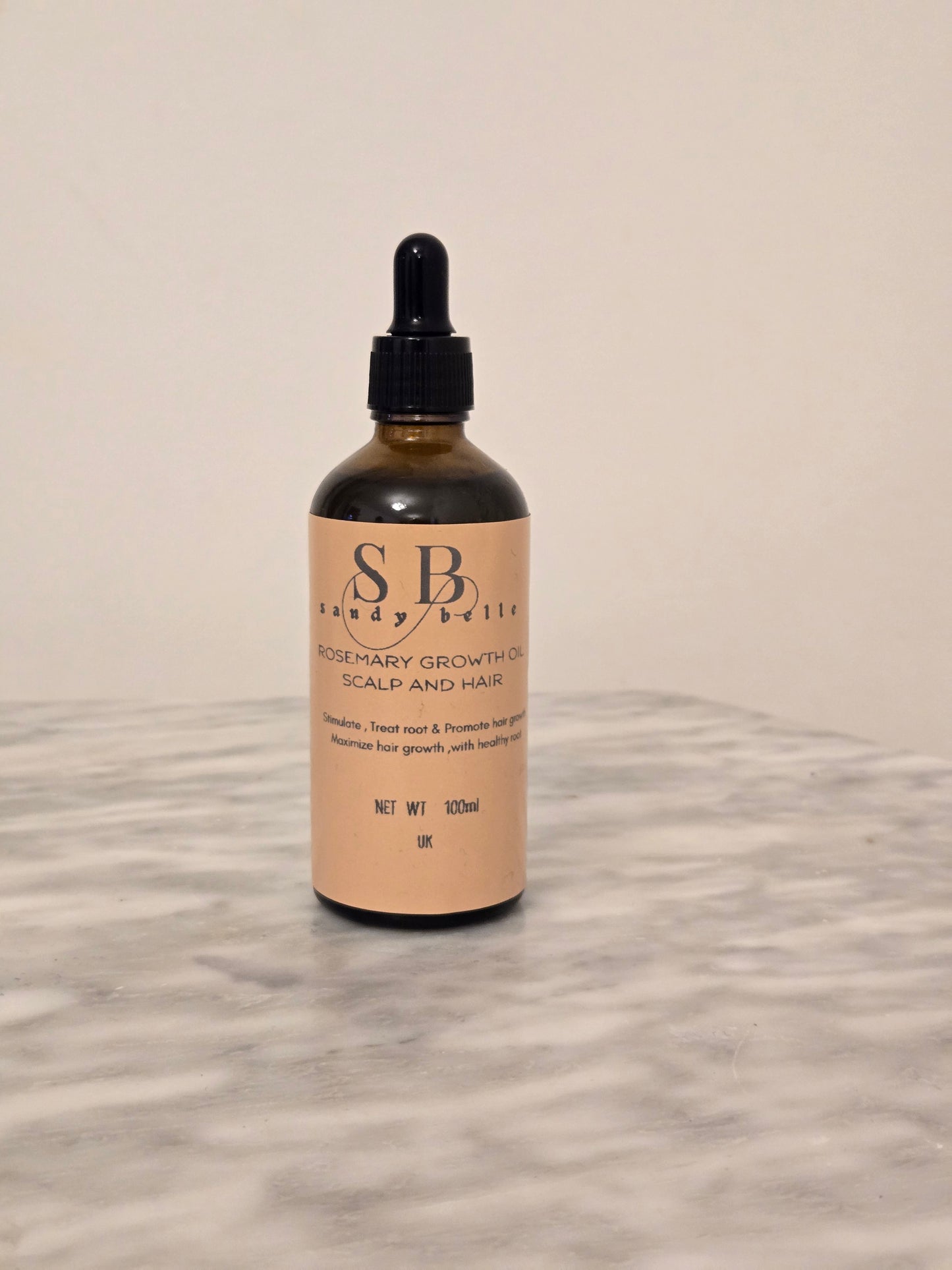 Crème revitalisante sans rinçage pour cheveux bouclés et huile de croissance