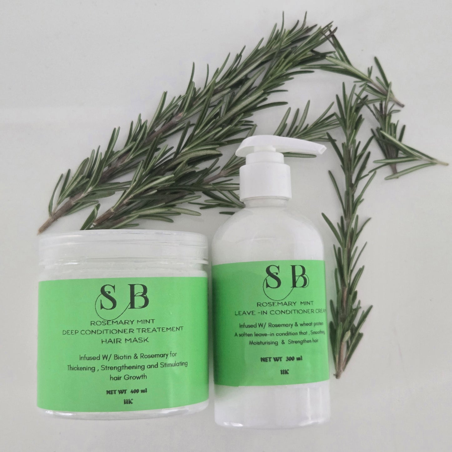 Strengthening Deep Conditioner treatment and Leave-in conditioning