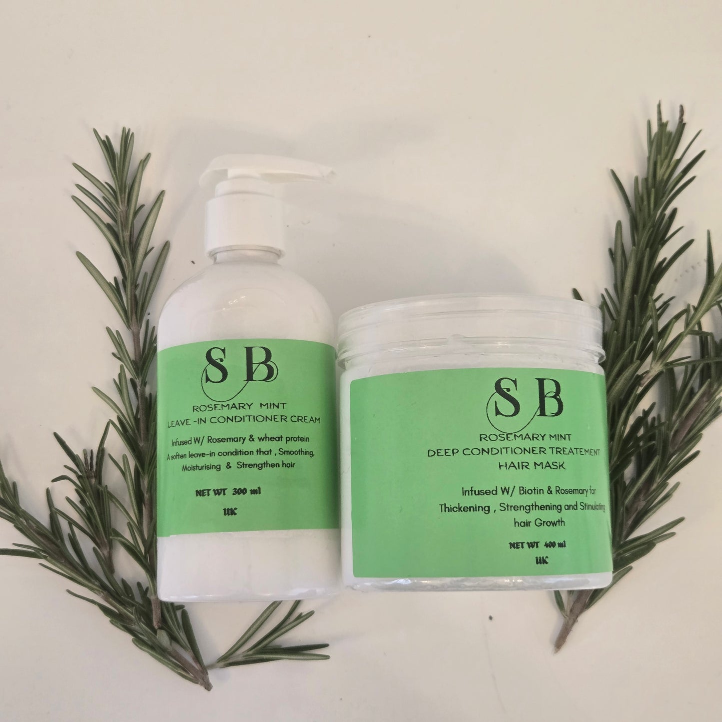 Strengthening Deep Conditioner treatment and Leave-in conditioning