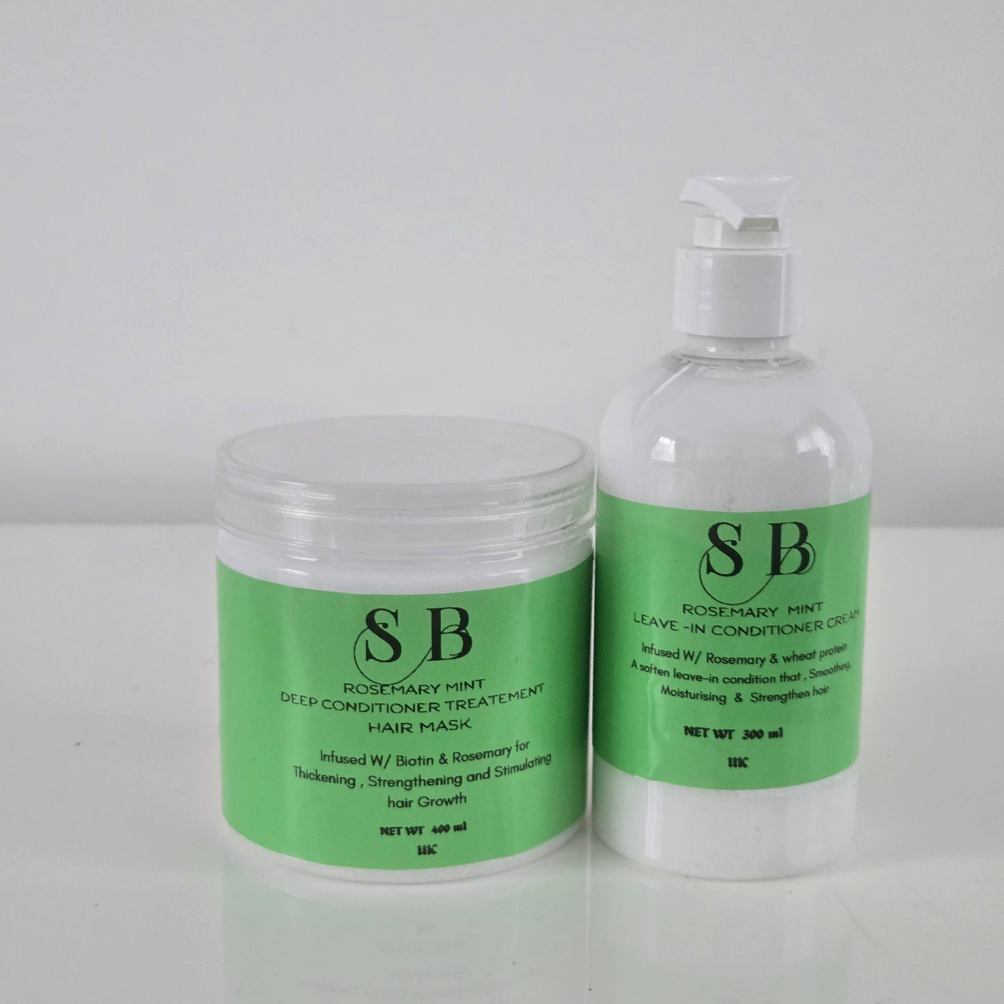 Strengthening Deep Conditioner treatment and Leave-in conditioning