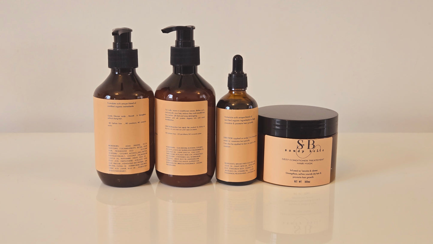 ENSEMBLE DE CHEVEUX BRIGHT SET