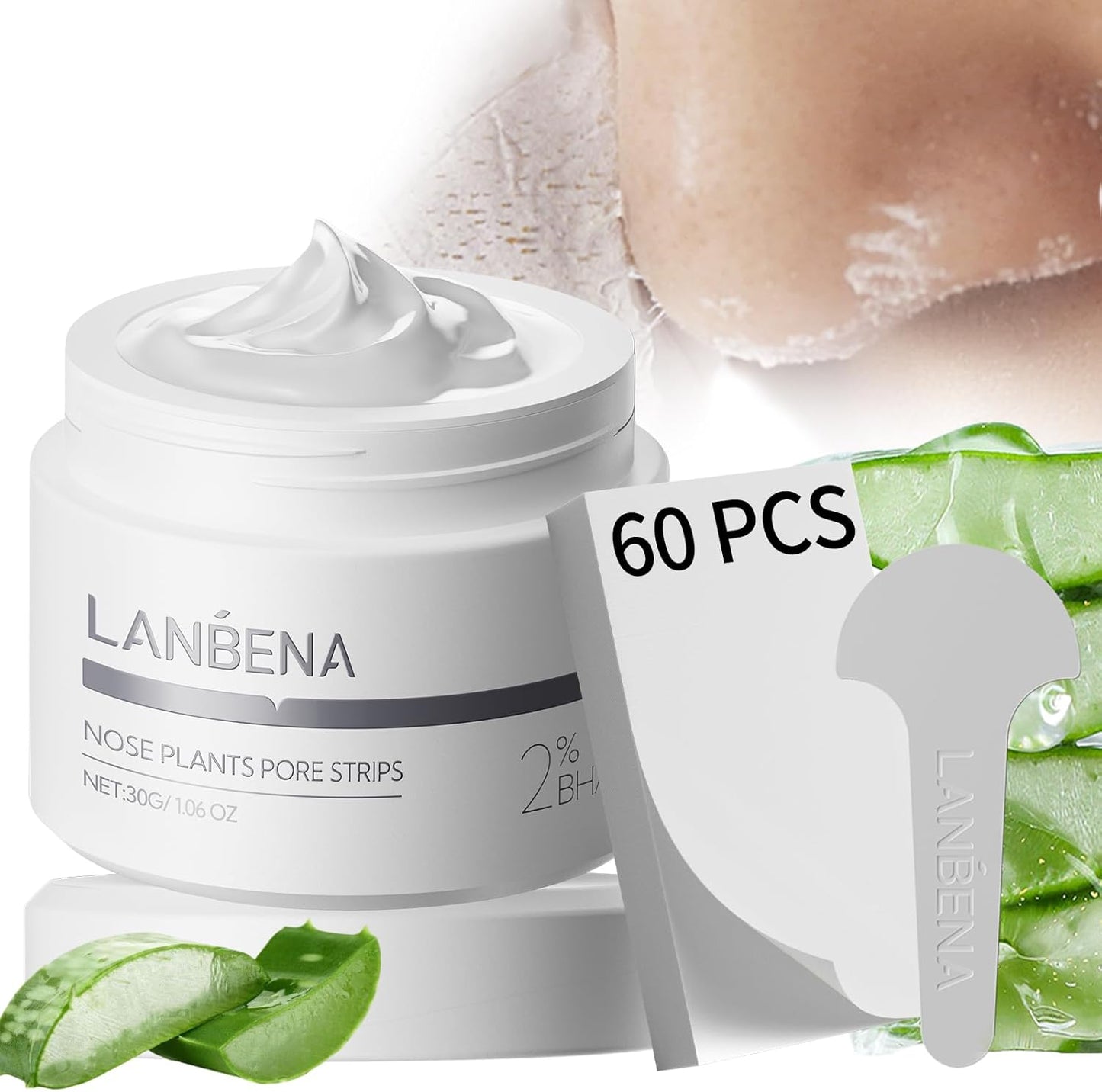 Transform Your Skin with LANBENA Blackhead Remover Mask - Deep Cleansing & Exfoliating Treatment for Every Skin Type