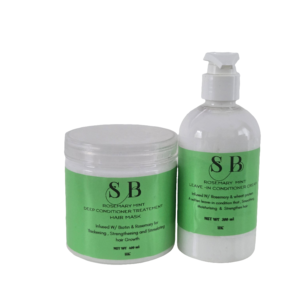 Strengthening Deep Conditioner treatment and Leave-in conditioning